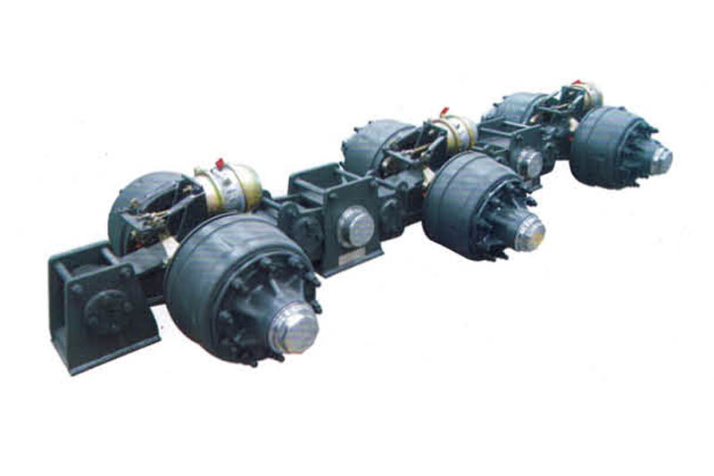 三线六轴悬挂车桥