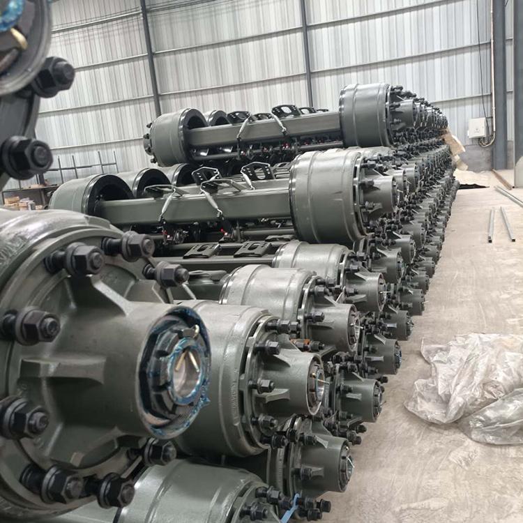 德式半挂车车桥 拖车车桥